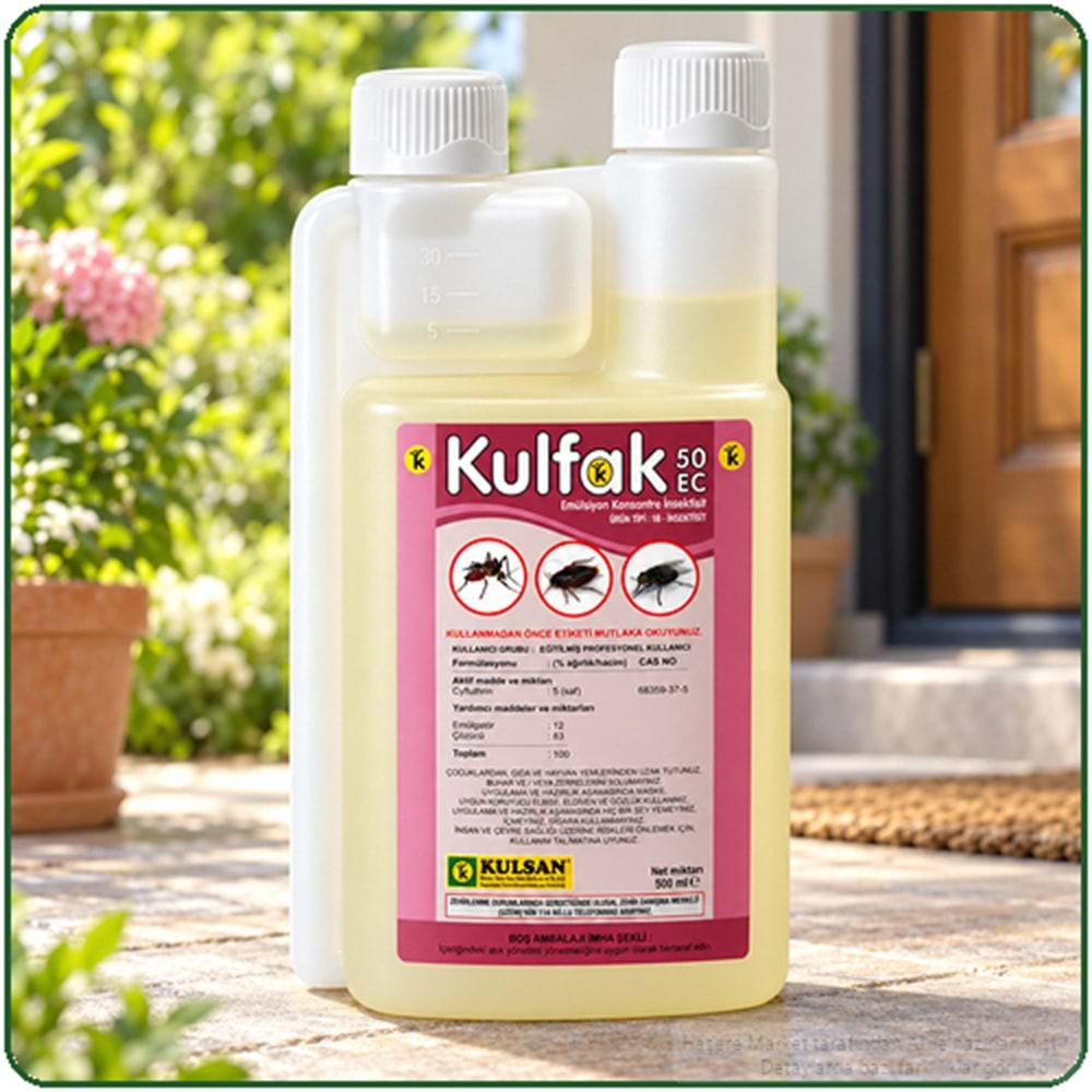 Kulfak 50 EC Kokulu Haşere İlacı | 500 Ml