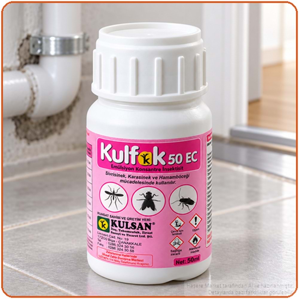 Kulfak 50 EC Kokulu Haşere İlacı | 50 Ml