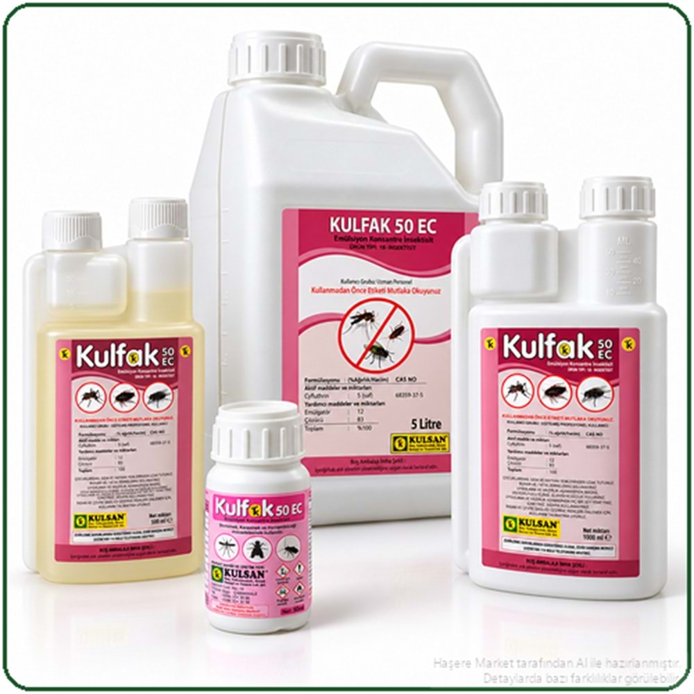 Kulfak 50 EC Kokulu Haşere İlacı | 50 Ml