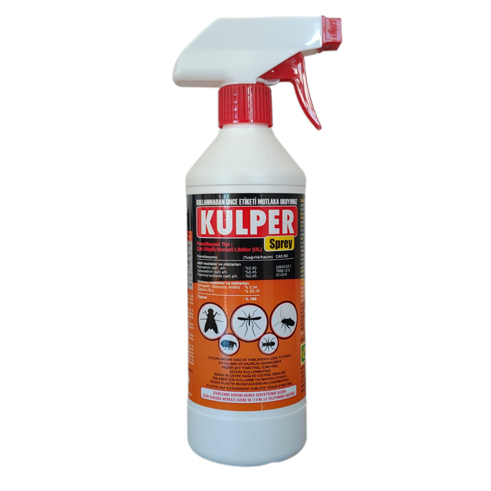 Kulper Kullanıma Hazır Haşere İlacı Sprey | 500 Ml