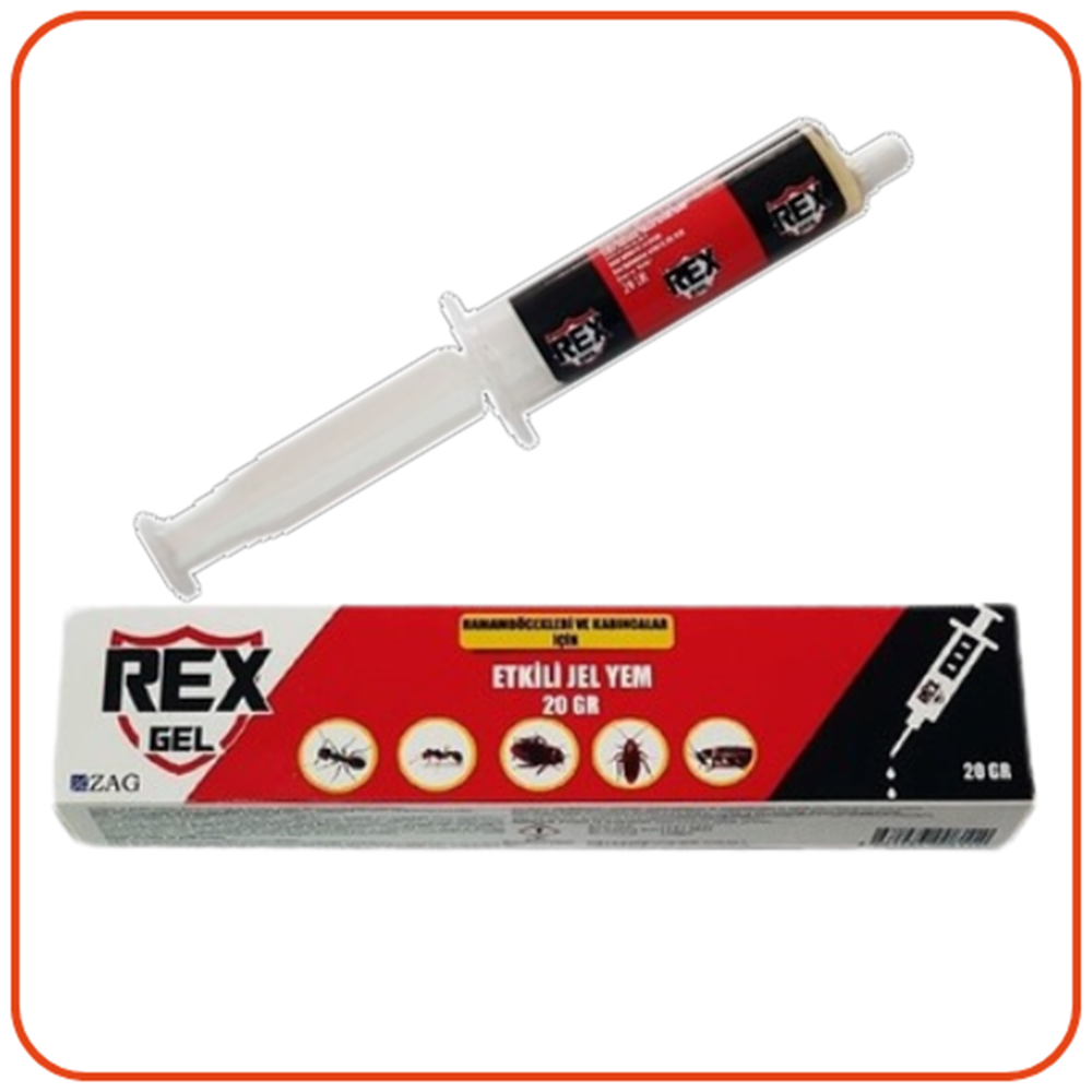 Rexgel Hamam Böceği ve Karınca Jel Yem | 20 Gr