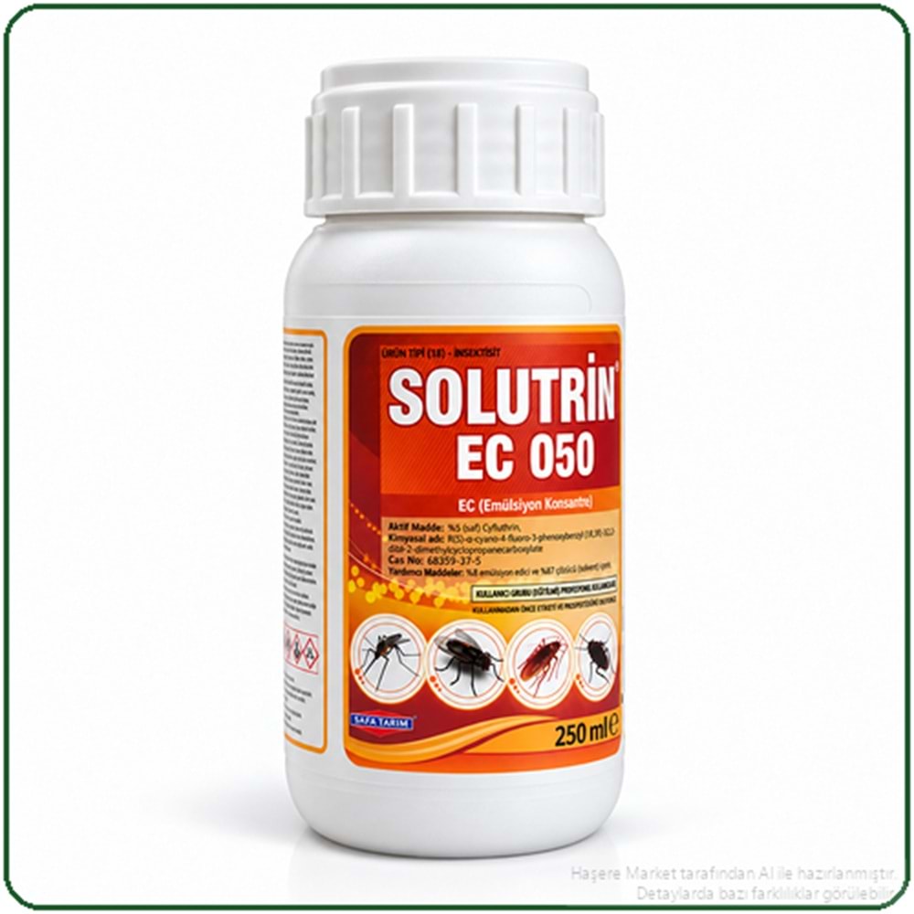 Solutrin EC 050 Kokulu Haşere İlacı | 250 Ml