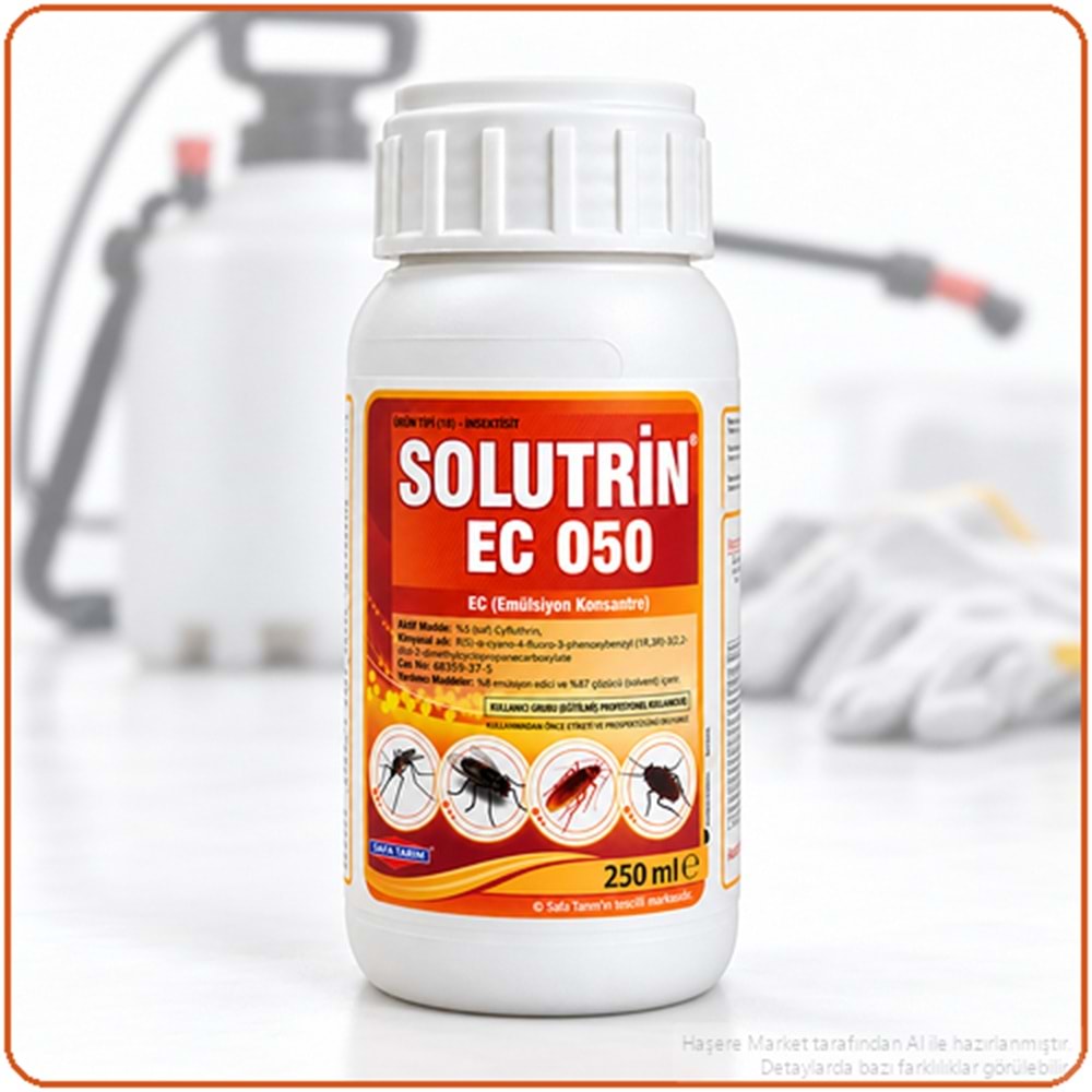 Solutrin EC 050 Kokulu Haşere İlacı | 250 Ml