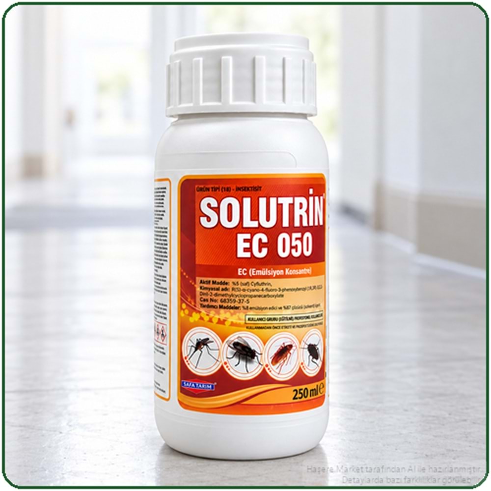 Solutrin EC 050 Kokulu Haşere İlacı | 250 Ml