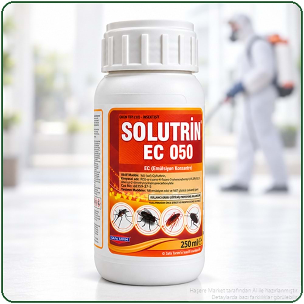 Solutrin EC 050 Kokulu Haşere İlacı | 250 Ml