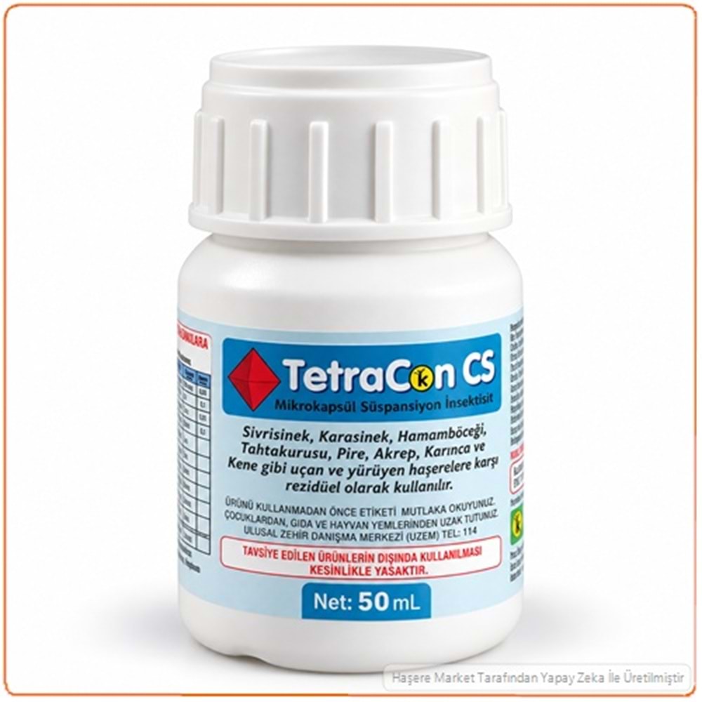 Tetracon CS Mikrokapsül Süspansiyon Haşere İlacı | 50 ml