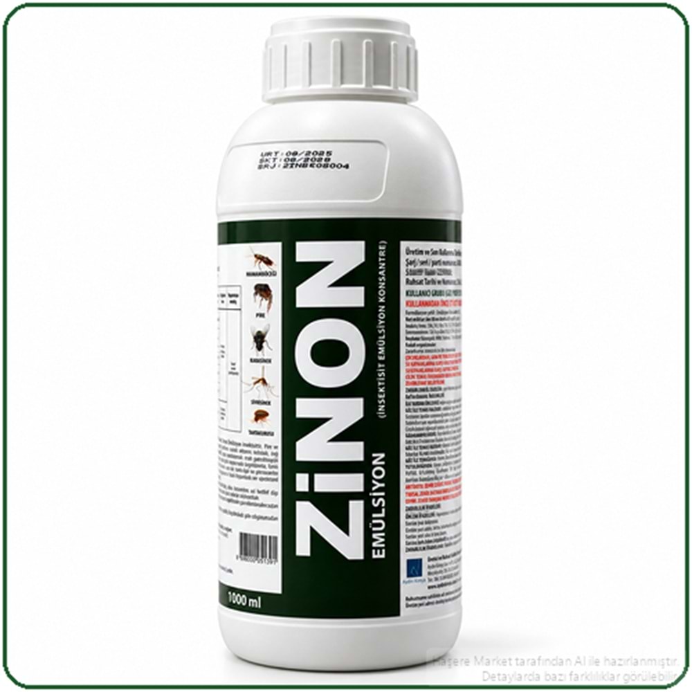 Zinon EC Haşere İlacı | 1 Litre