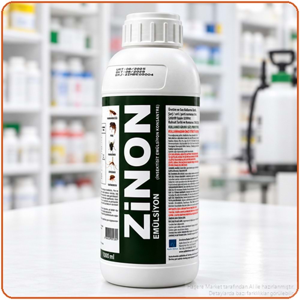 Zinon EC Haşere İlacı | 1 Litre