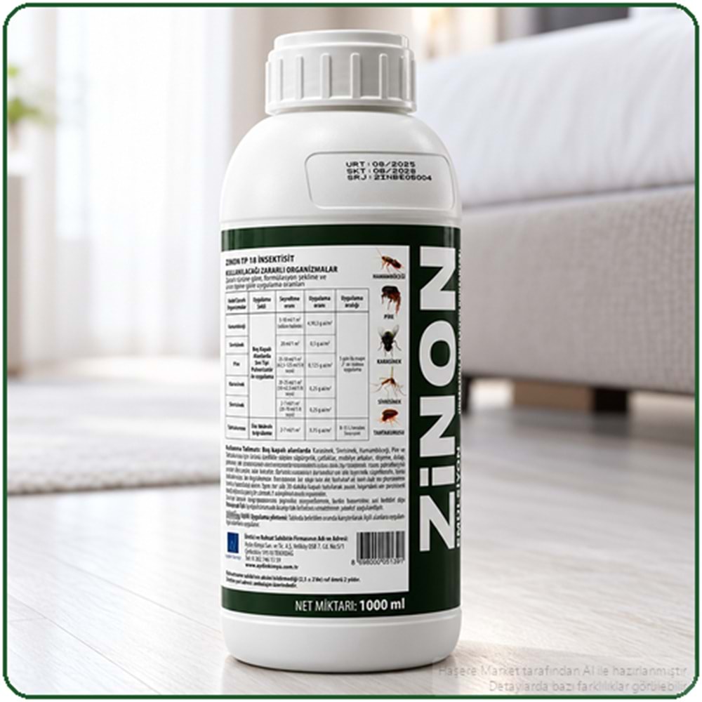 Zinon EC Haşere İlacı | 1 Litre