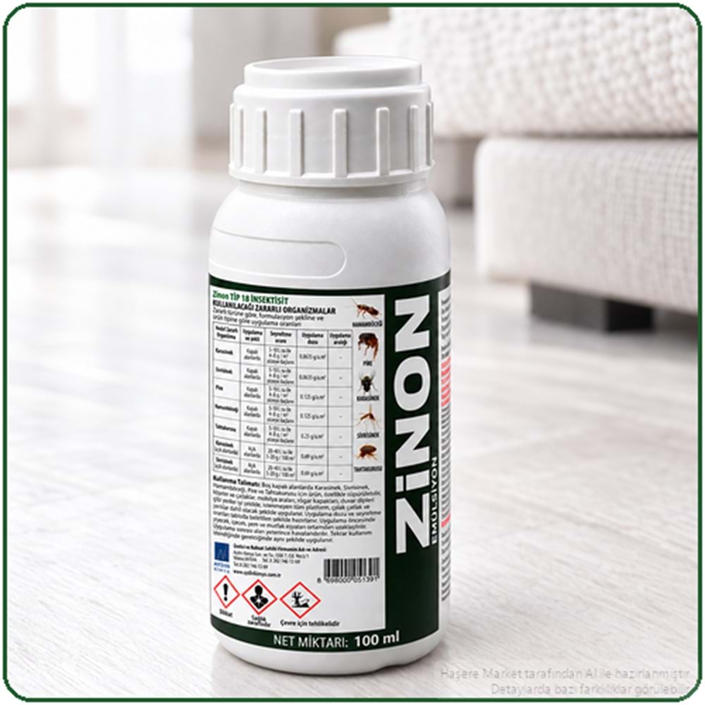 Zinon EC Haşere İlacı | 100 Ml