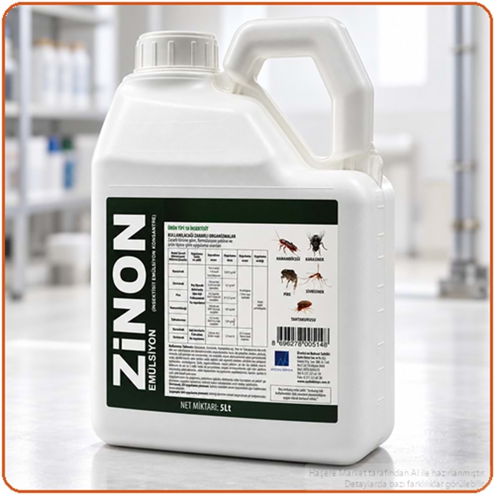 Zinon EC Haşere İlacı | 5 Litre