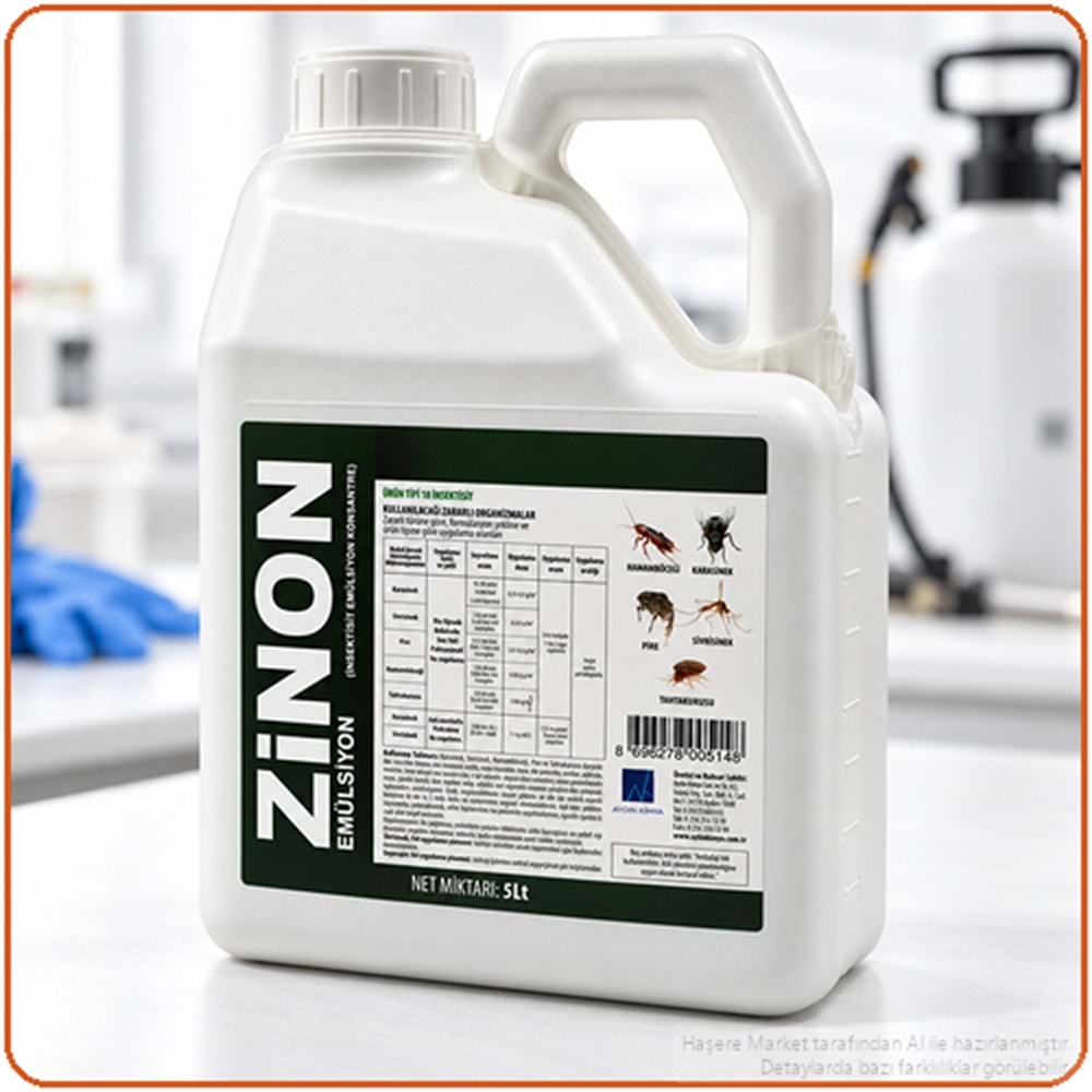 Zinon EC Haşere İlacı | 5 Litre