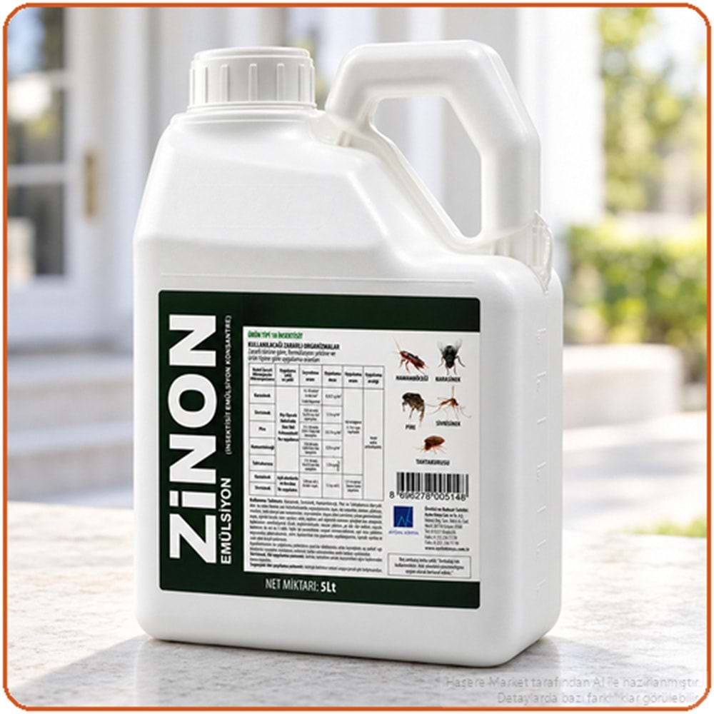 Zinon EC Haşere İlacı | 5 Litre