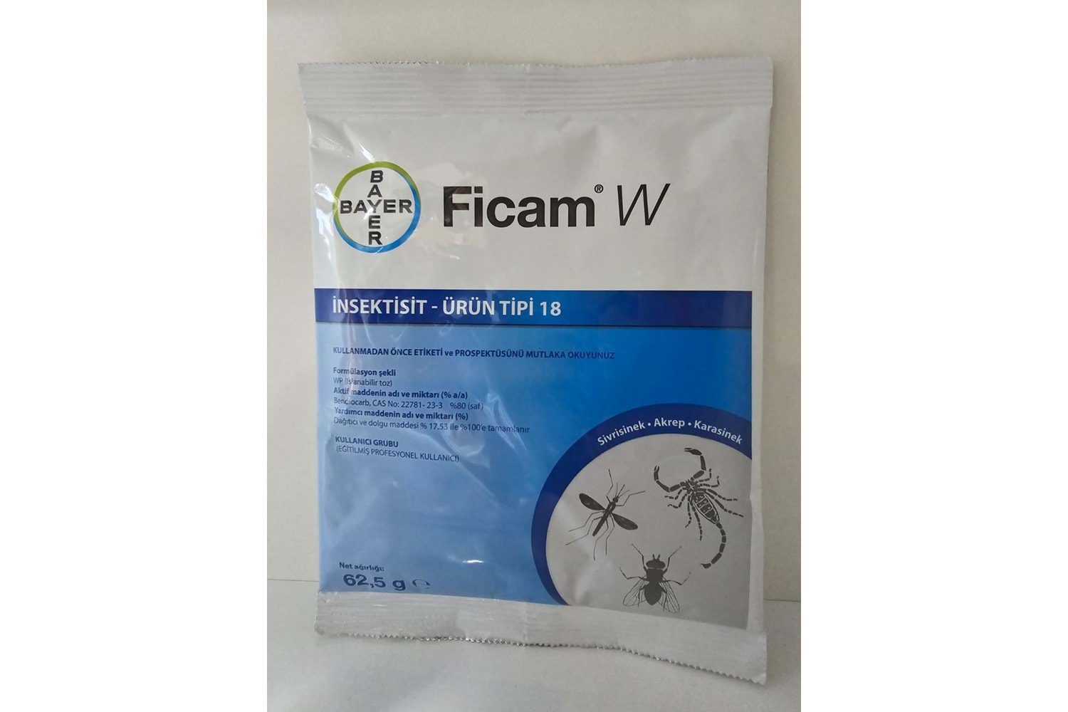 Bayer Ficam WP Haşere Öldürücü | 62,50 Gram