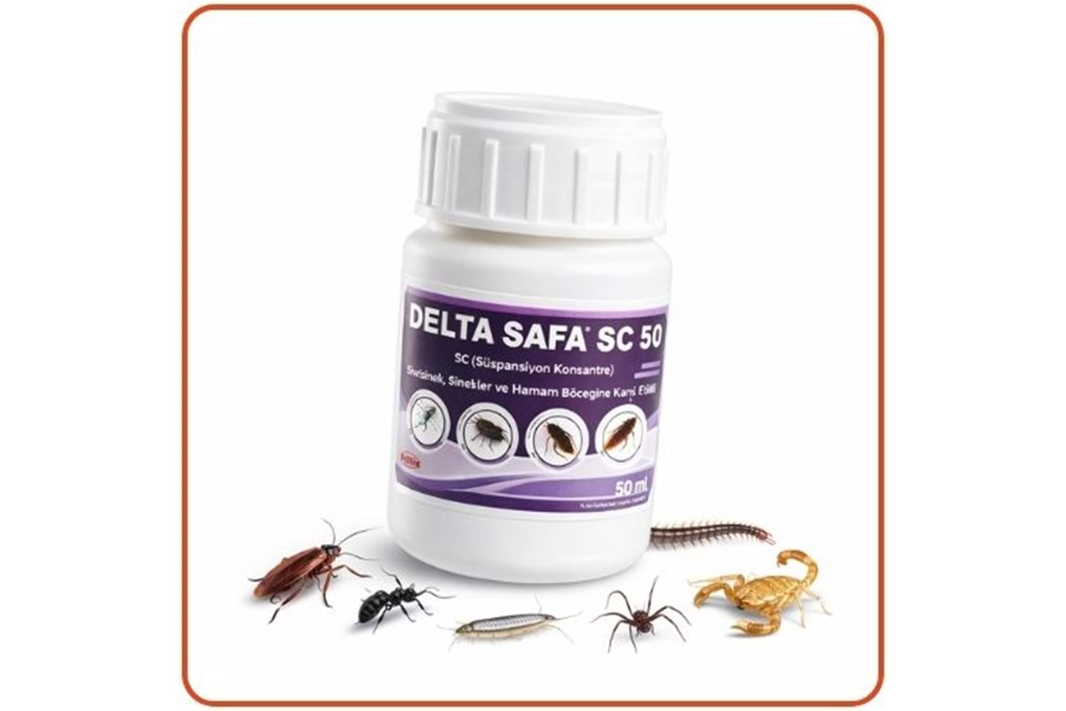 Delta Safa SC 50 Kokusuz Haşere Öldürücü | 250 ml