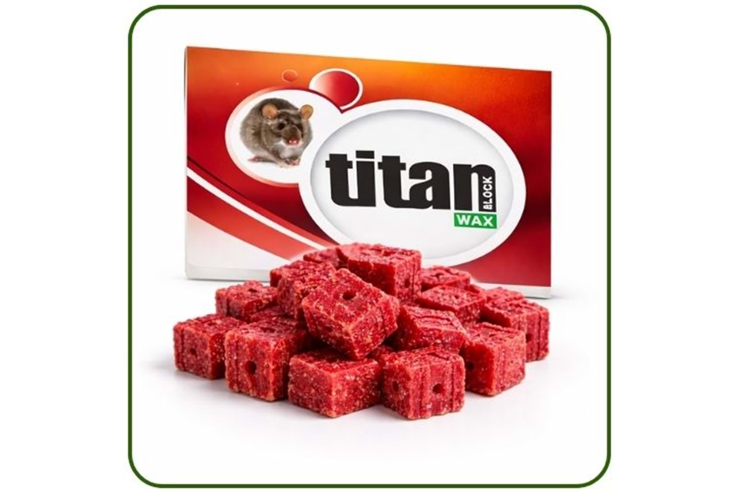 Titan Wax Blok Fare Zehiri | 25 Kg