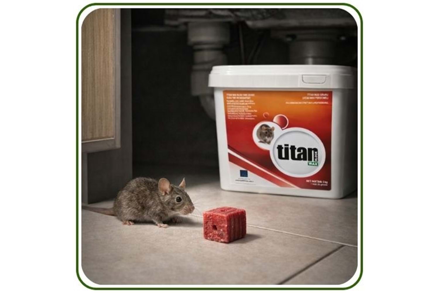 Titan Wax Blok Fare Zehiri | 25 Kg