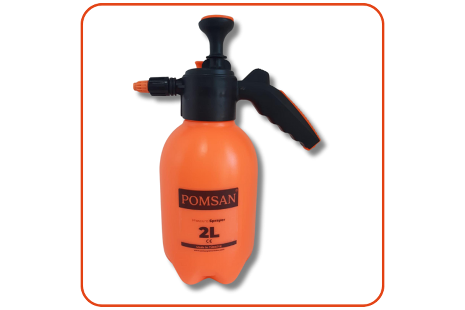 Pomsan Lüx Mekanik El Tipi İlaçlama Pompası | 2 Litre