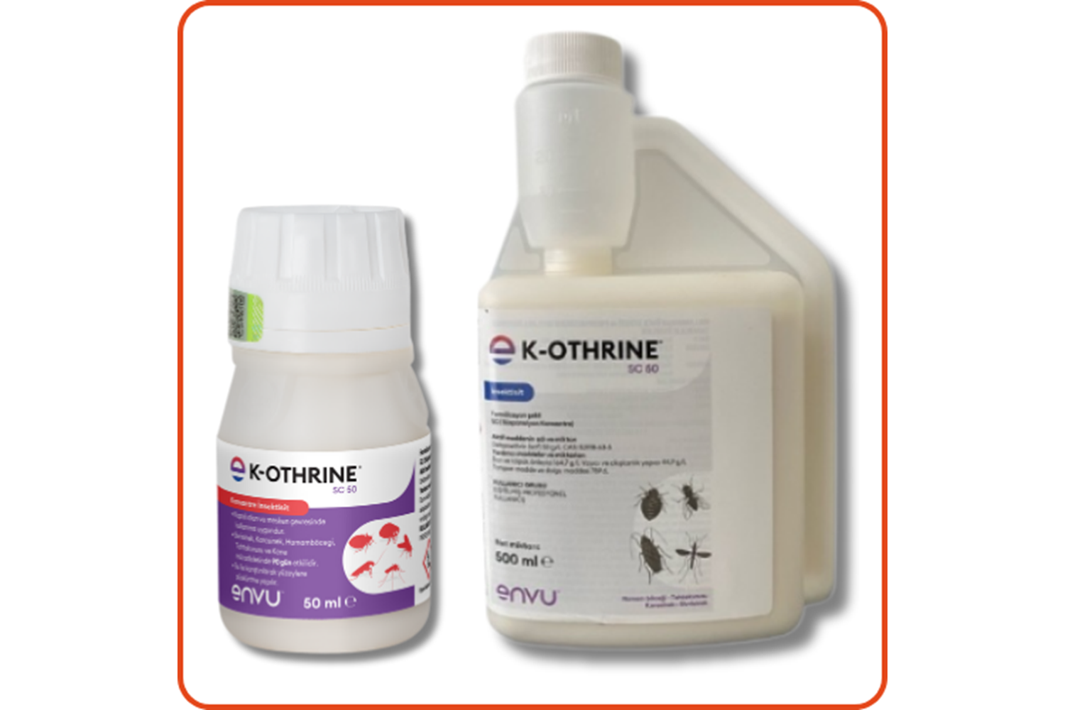 Bayer-Envu K-othrine SC 50 Kokusuz Haşere Öldürücü | 500 ml