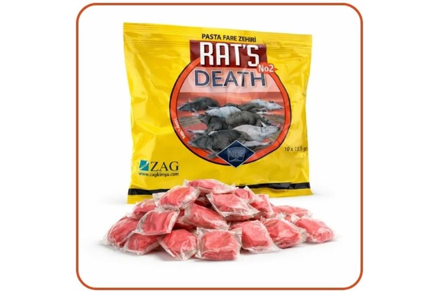 Rats Death Pasta Fare Zehiri | 100 Gram
