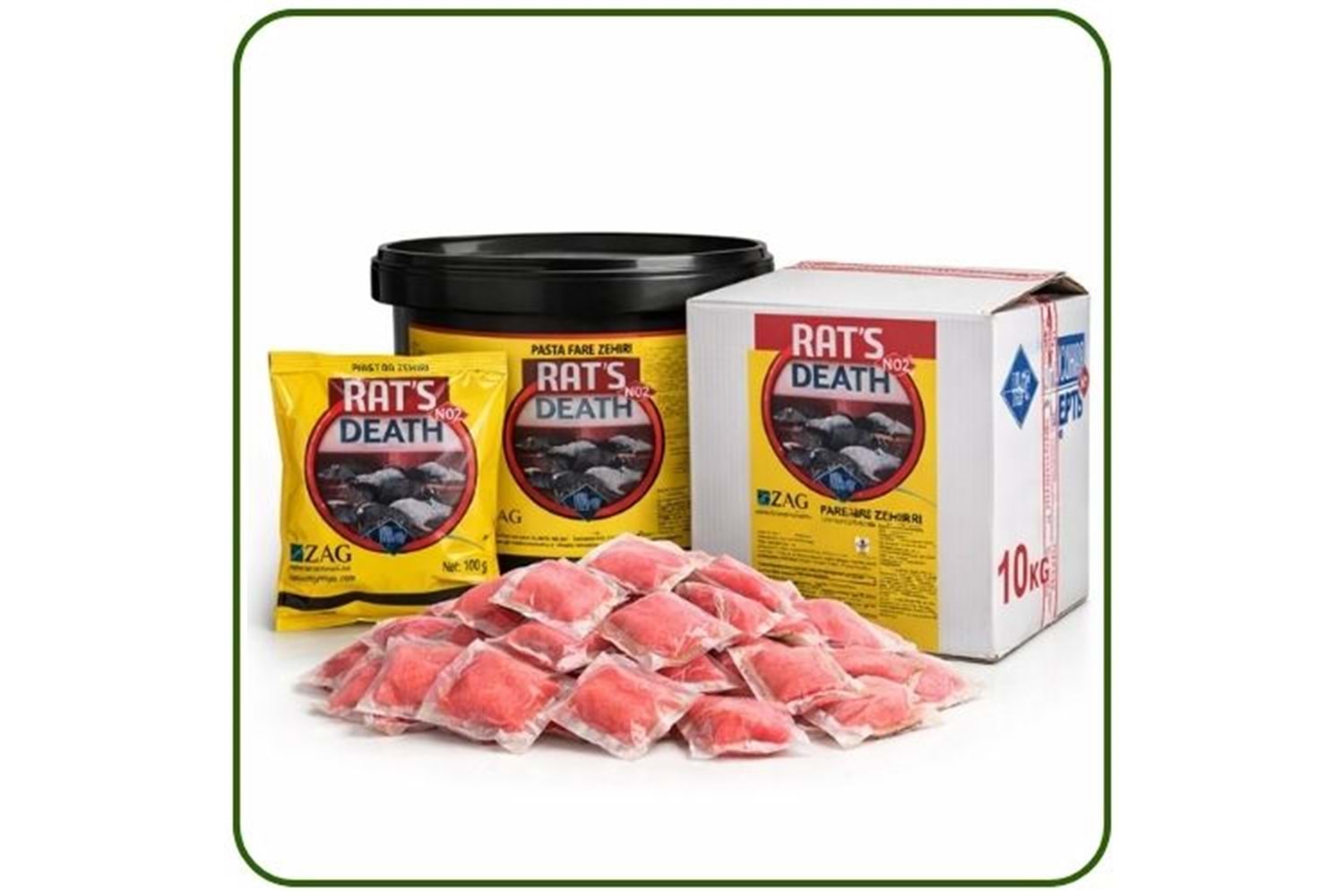Rats Death Pasta Fare Zehiri | 5 Kg