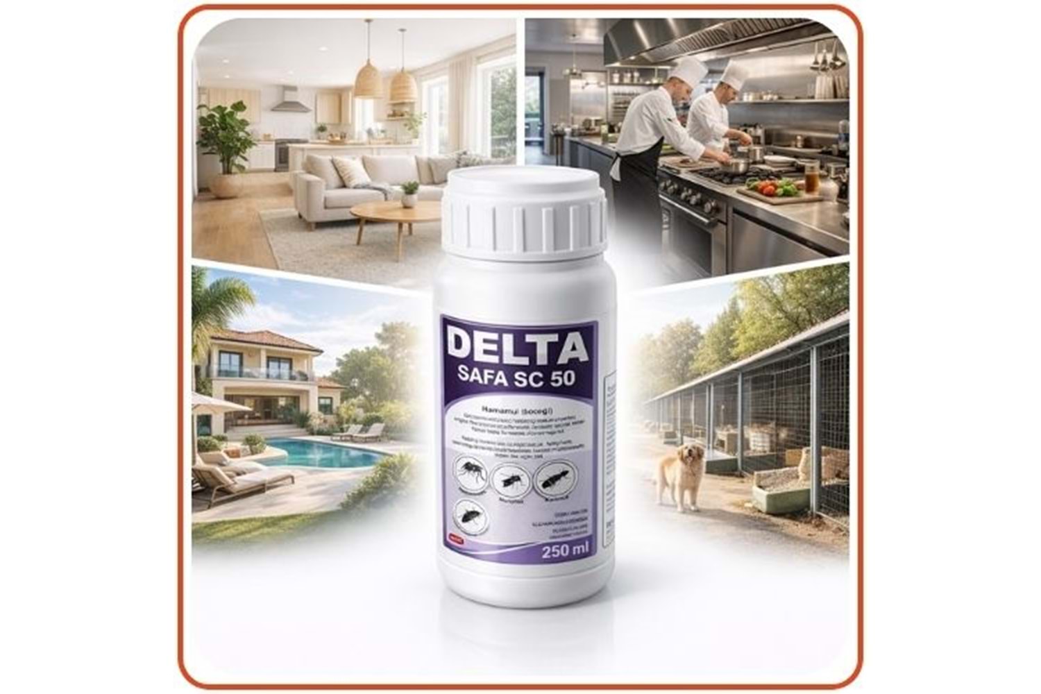 Delta Safa SC 50 Kokusuz Haşere Öldürücü | 5 Litre