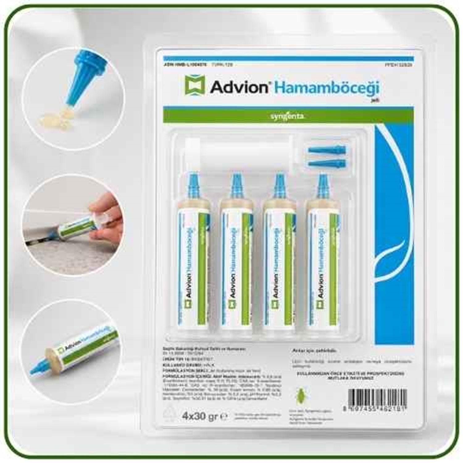 Advion Hamamböceği Jel Yem | 30 Gr X 4 Adet | 4.200,00 TL | Jel