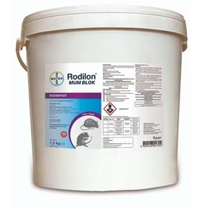 Bayer Rodilon Mum Blok Fare Zehiri | 7,5 KG