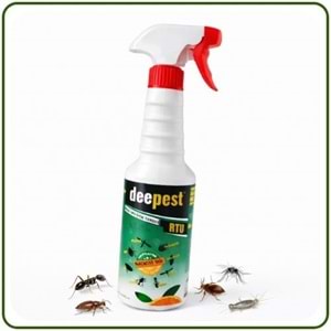 Deepest RTU Kullanıma Hazır Haşere Öldürücü Sprey | 400 ml