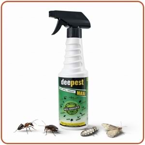 Deepest Maxi Kullanıma Hazır Haşere Öldürücü Sprey | 400 ml