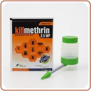 Killmethrin 2.5 WP Toz Haşere İlacı | 30 gr