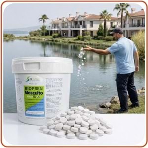 Biopren Mosquıto Tablet Sivrisinek Larvasit | 4 Gram Tabletler