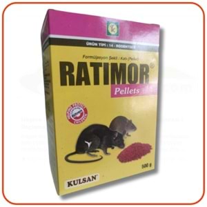 Ratimor Pellets Fare Zehiri | 500 Gram