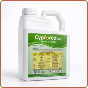 Cypforce 40 EC Kokulu Haşere Öldürücü | 5 Litre