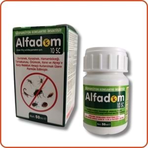 Alfadom 10 SC Kokusuz Haşere Öldürücü | 50 ml