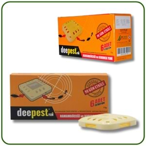 Deepest Hamamböceği ve Karınca Tablet Yem | 6 Kartuş