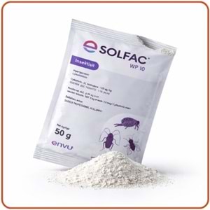 Bayer-Envu Solfac WP 10 Toz Haşere Öldürücü | 50 Gram