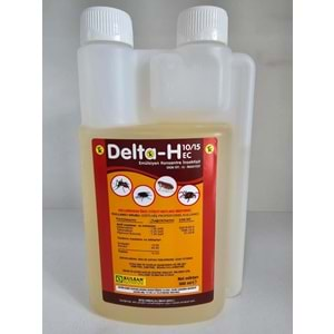 Delta-H 10/15 EC Kokulu Haşere Öldürücü | 500 Ml