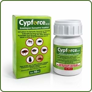 Cypforce 40 EC Kokulu Haşere Öldürücü | 50 ml