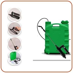 Litolan Akülü-Şarjlı Otomatik Sırt İlaçlama Pompası | 16 Litre