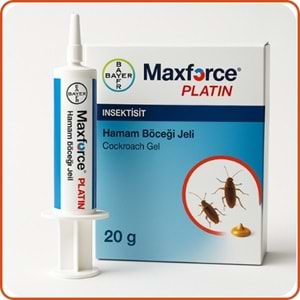 Bayer Maxforce Platin Hamamböceği Kaloriferböceği Jeli | 20 Gram