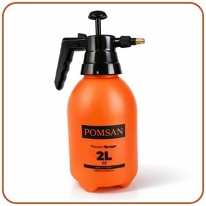 Pomsan Metal Uçlu Mekanik El Tipi İlaçlama Pompası | 2 Litre