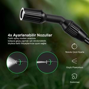 Lıtolan 5 Lt 2 si 1 Arada Foamer Pompa |5 Litre