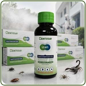 İzan Süspansiyon CS Haşere İlacı | 500 ml (Larva ve Ergin Etkisi Birarada)