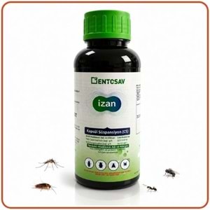 İzan Süspansiyon CS Haşere İlacı | 500 ml (Larva ve Ergin Etkisi Birarada)