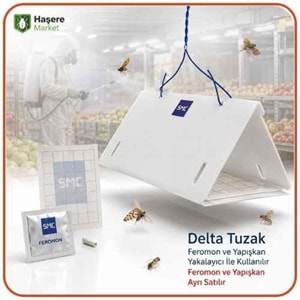 Delta Tuzak | Feromon ve Yapışkan Yakalayıcı Ayrı Satılır
