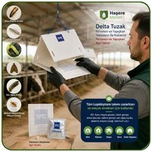 Delta Tuzak | Feromon ve Yapışkan Yakalayıcı Ayrı Satılır