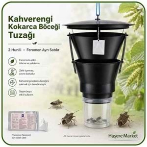 Kahverengi Kokarca Böceği Tuzağı | 2 Hunili | Feromon Ayrı Satılır