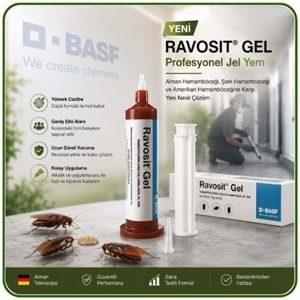 Ravosit Gel | Hamamböceği Kaloriferböceği Jel Yem | 30 Gram