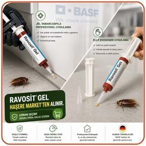 Ravosit Gel | Hamamböceği Kaloriferböceği Jel Yem | 30 Gram